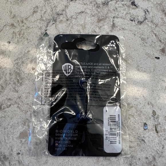 Beetlejuice Lapel enamel pin - Picture 3 of 5